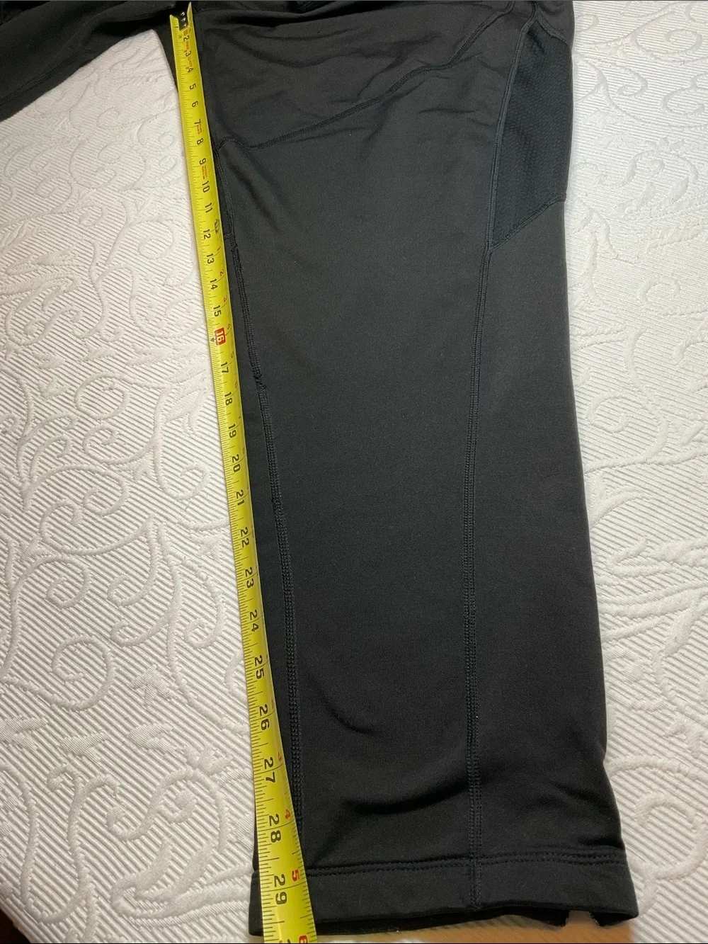 The North Face Black Athletic Base layer/track pant. XL.